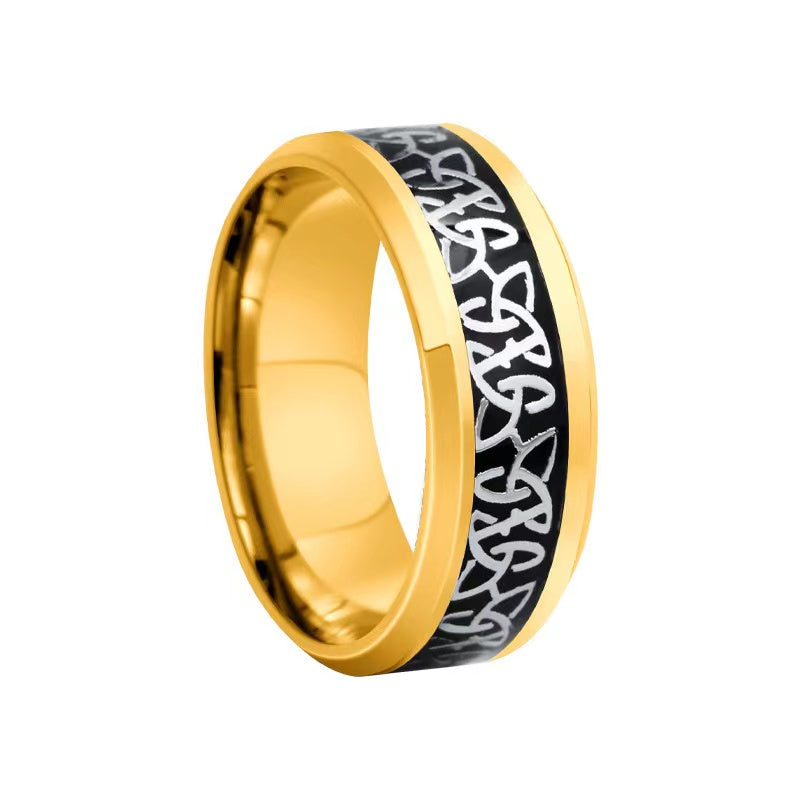 Stylish and Durable Titanium Steel Ring - The Perfect Blend of Modern Elegance