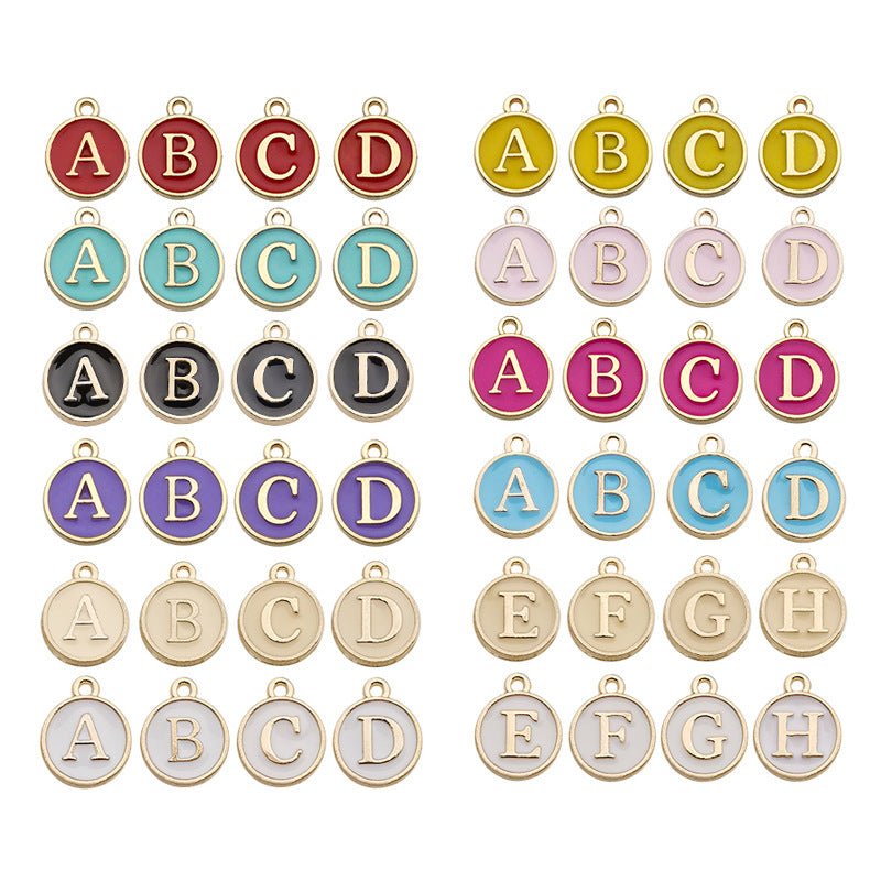 Alphabet Series, Personalized necklace matching, combination matching, necklace decorations, DIY necklace