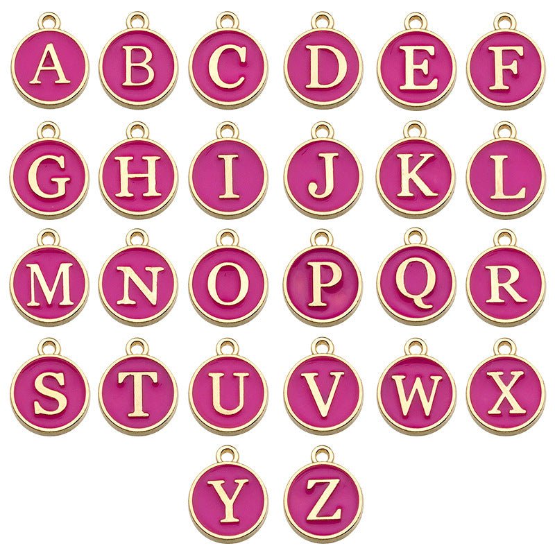 Alphabet Series, Personalized necklace matching, combination matching, necklace decorations, DIY necklace