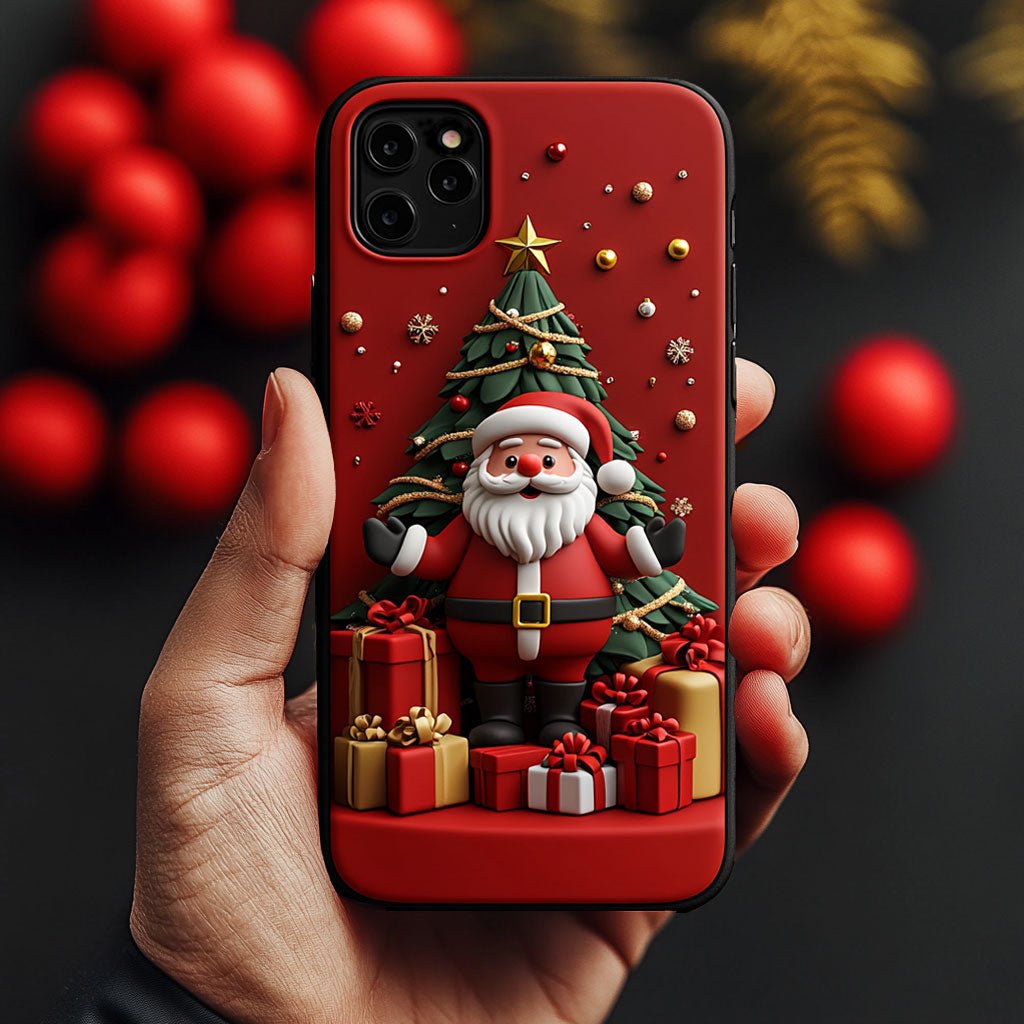 Christmas cute Santa Claus phone cases, multiple styles available, iPhone, Pixel, Samsung