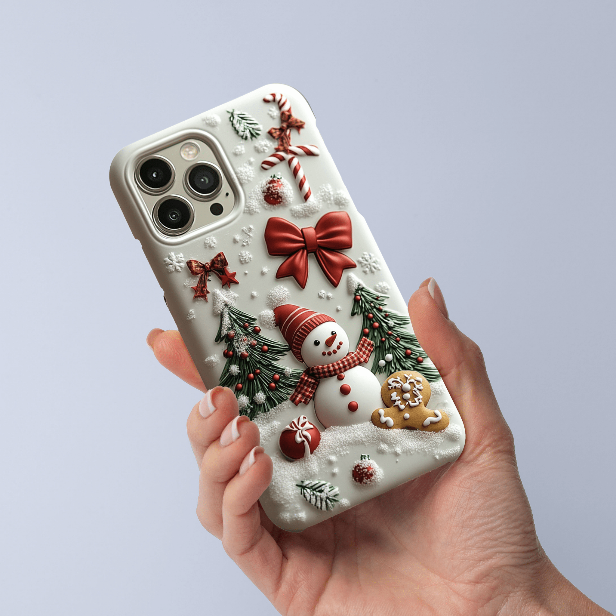 Christmas holiday magic phone cases, various styles available, iPhone, Pixel, Samsung