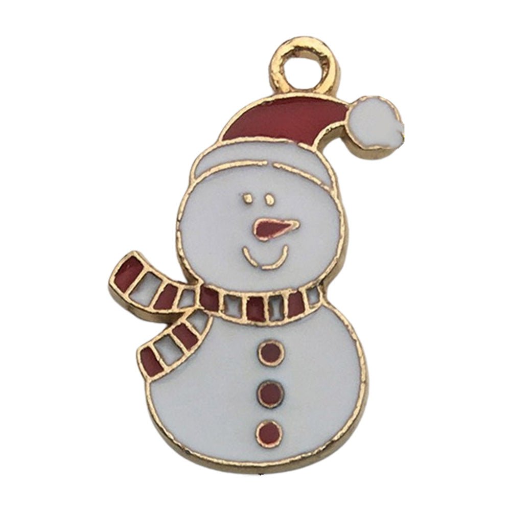 Christmas Snowman Series,Personalized necklace matching, combination matching, necklace decorations, DIY necklace