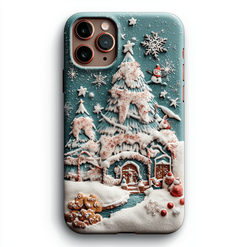 Christmas style phone case, multiple styles available, iPhone, Pixel, Samsung