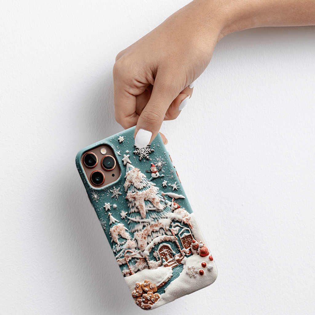 Christmas style phone case, multiple styles available, iPhone, Pixel, Samsung