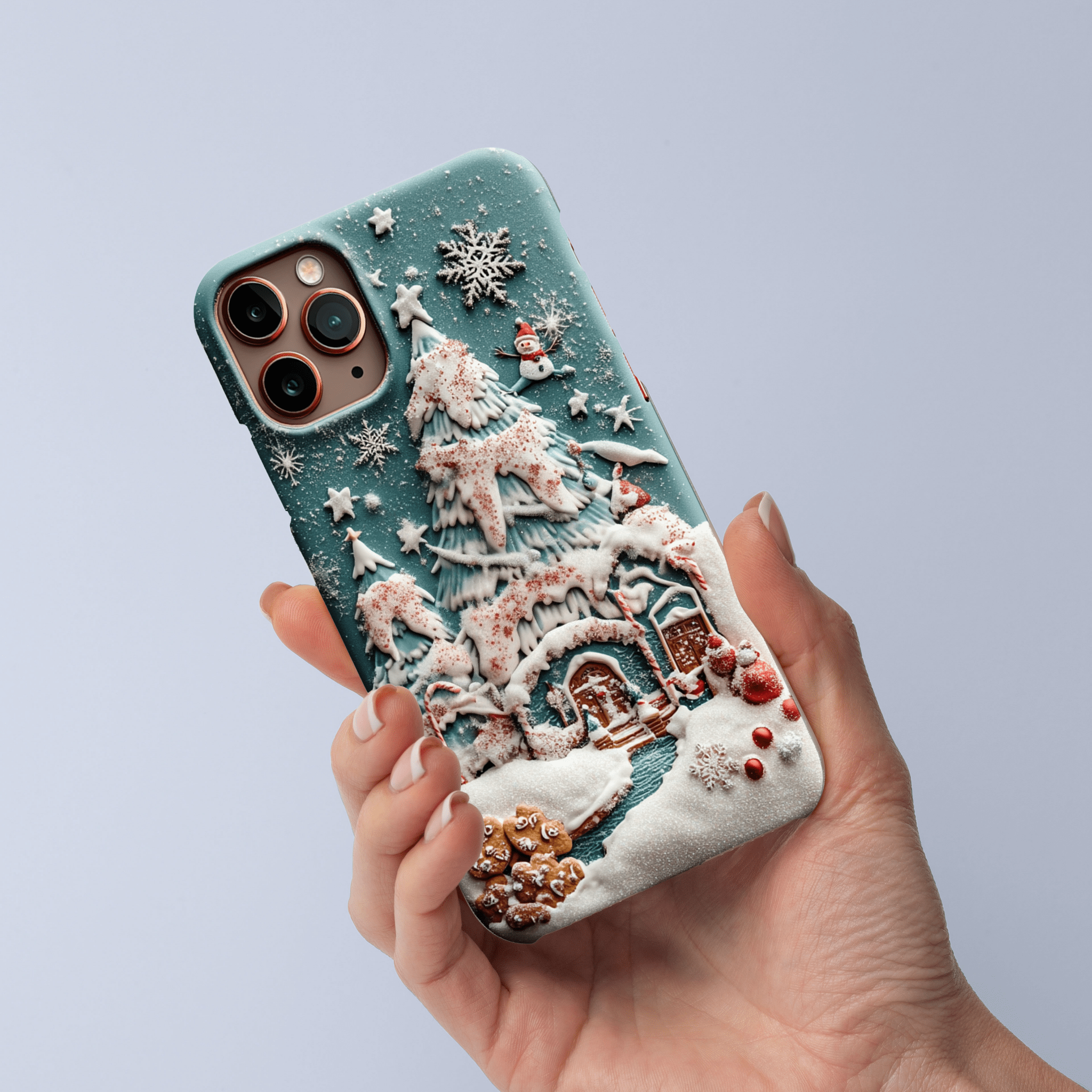 Christmas style phone case, multiple styles available, iPhone, Pixel, Samsung