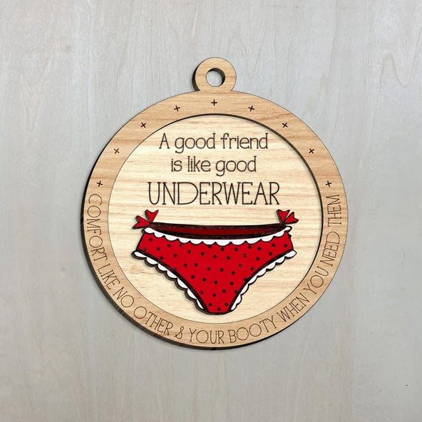 Christmas underwear ornaments, funny gifts, Christmas gifts, funny friend gifts