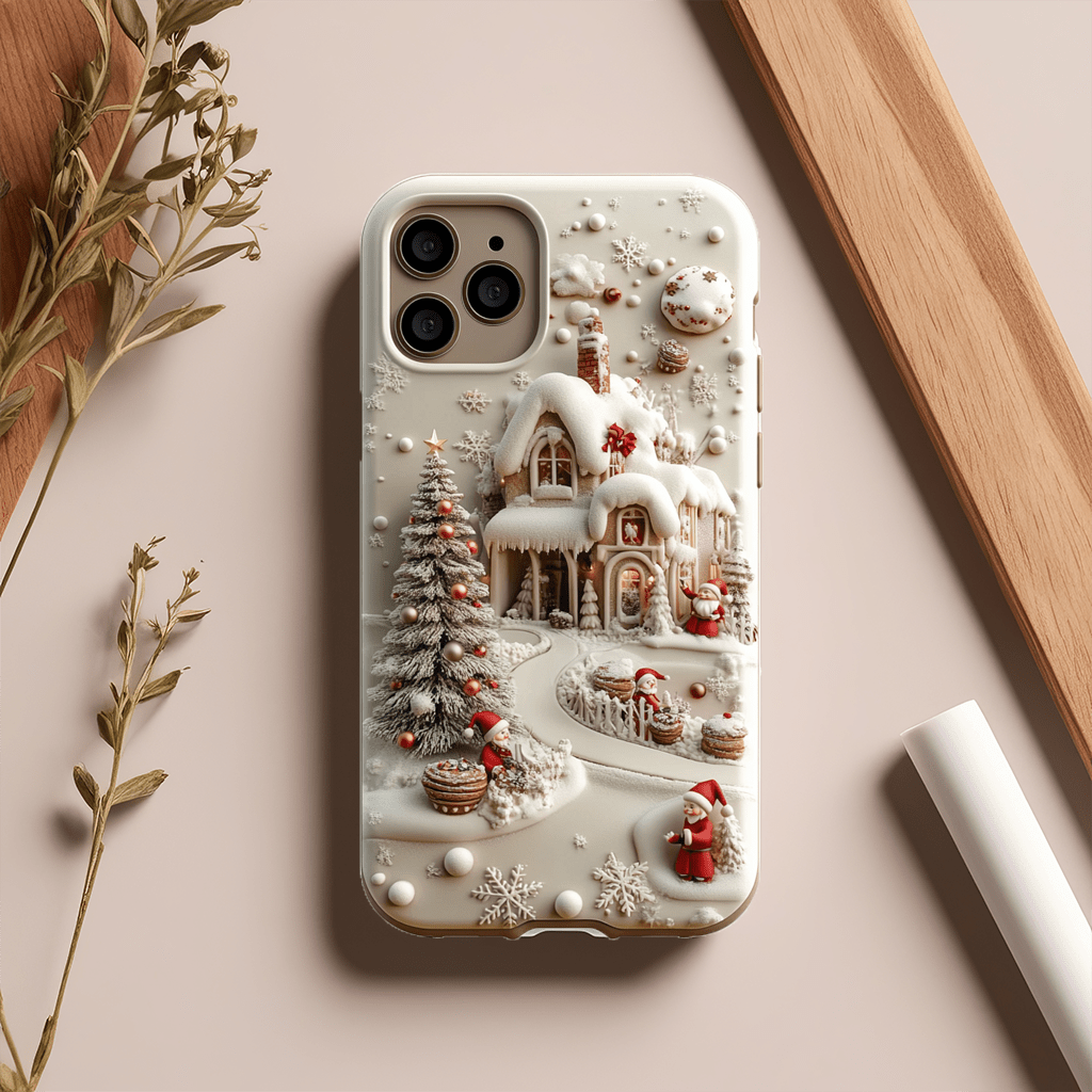 Christmas Winter Wonderland Phone Cases, Available in Multiple Styles, iPhone, Pixel, Samsung