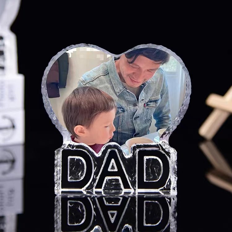 Create Timeless Memories with Personalized Crystal Image Engraving Ornaments