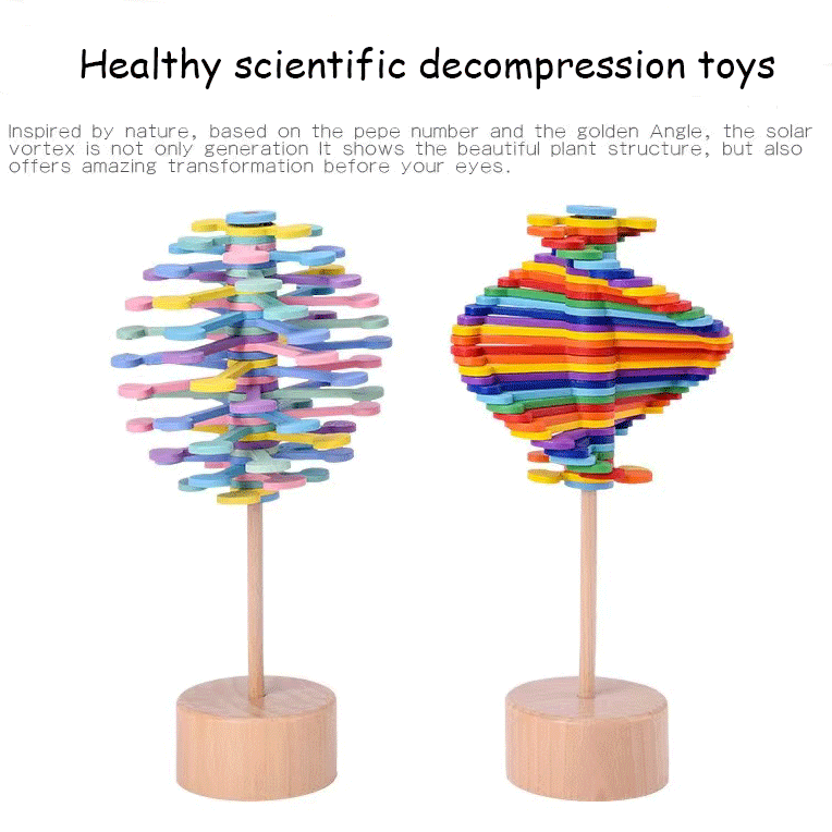 Creative Wooden Stress Relief Toys: Add Color and Fun to Your Space