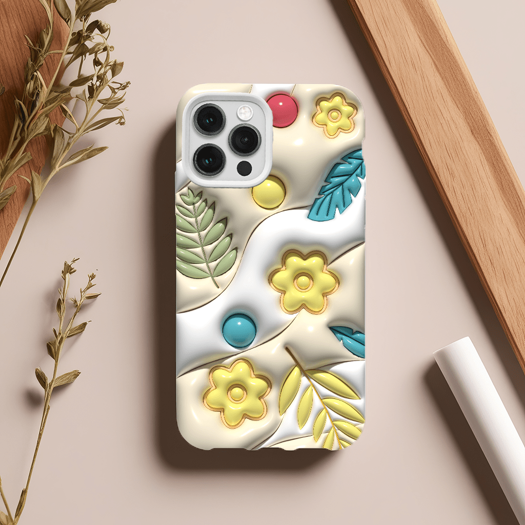 Cute flower creative phone cases, various styles available, iPhone, Pixel, Samsung