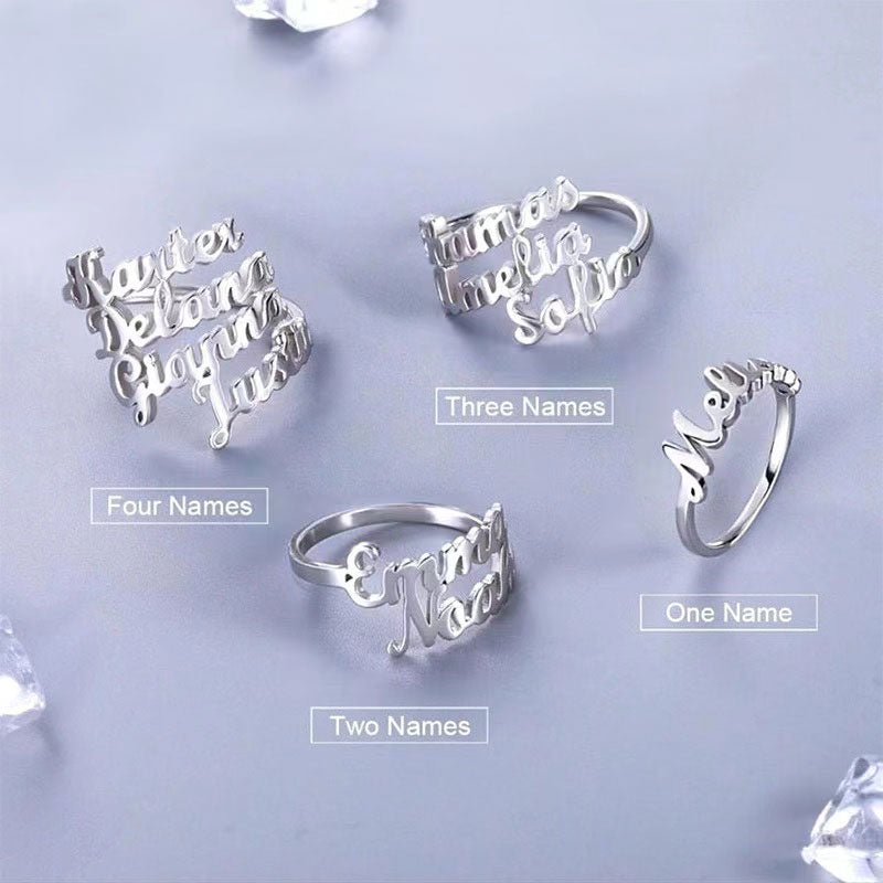 Exclusive personalized name ring💍