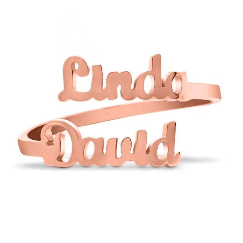 Exclusive personalized name ring💍