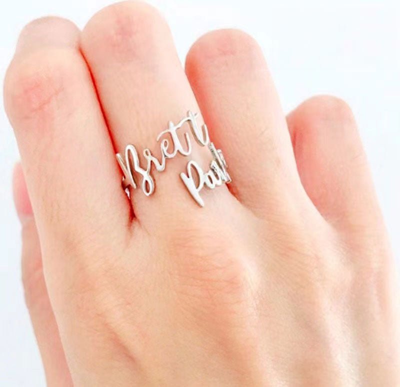 Exclusive personalized name ring💍