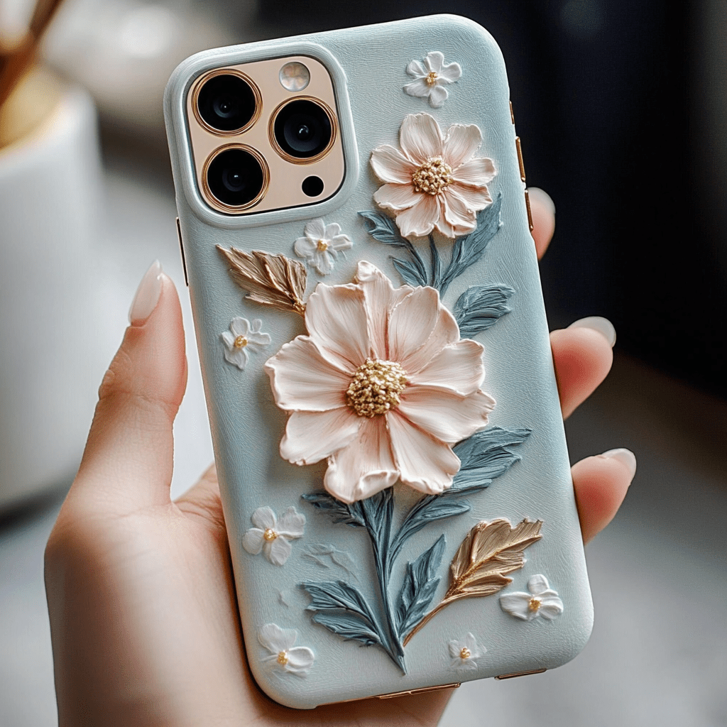 Fresh flower phone cases, multiple styles available, iPhone, Pixel, Samsung