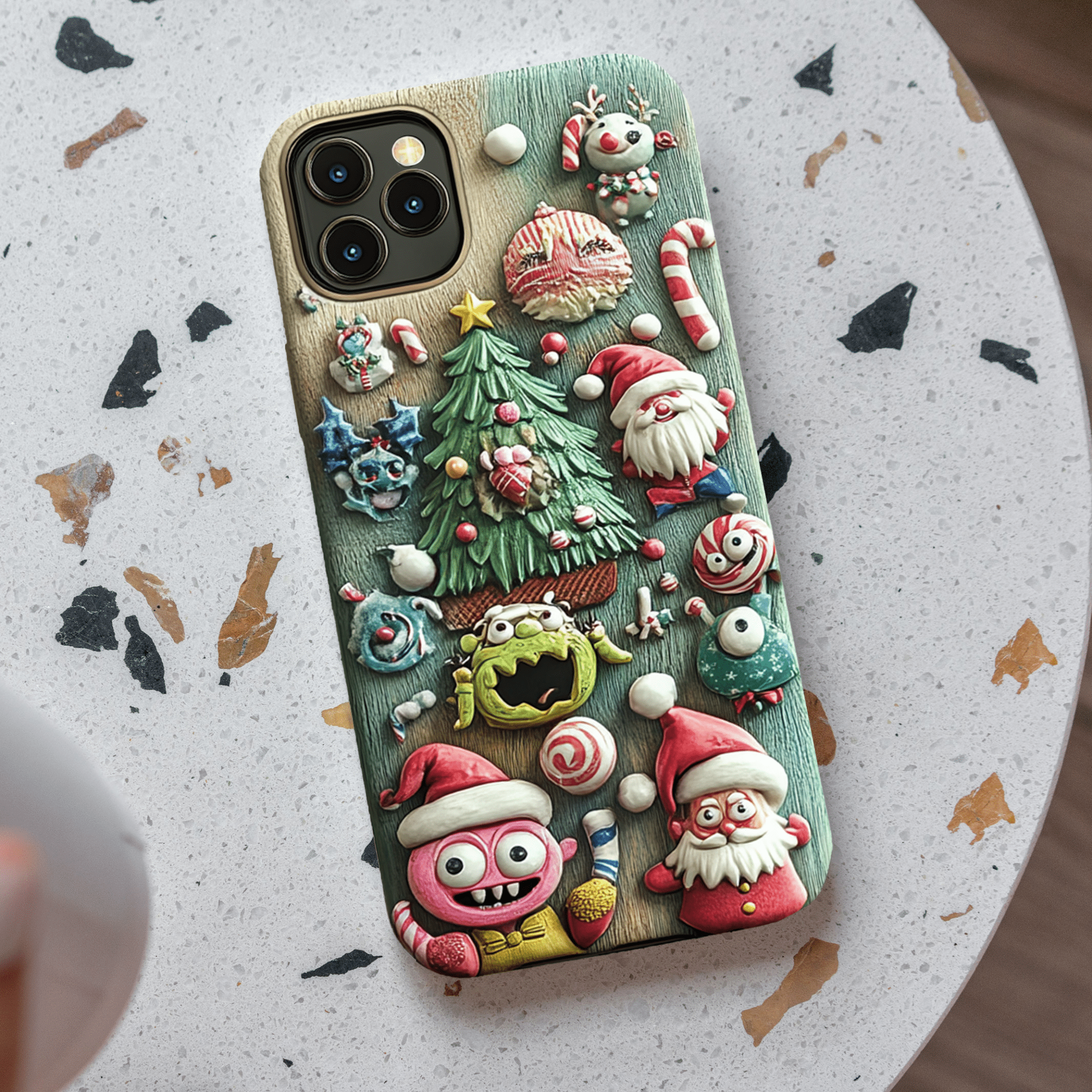 Funny Christmas phone cases, multiple styles to choose from, iPhone, Pixel, Samsung