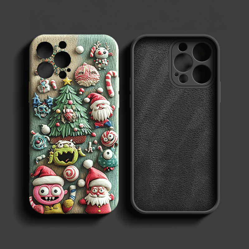 Funny Christmas phone cases, multiple styles to choose from, iPhone, Pixel, Samsung