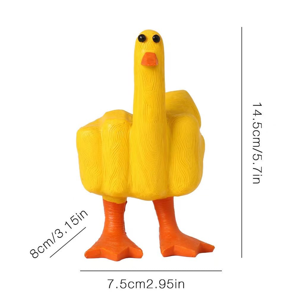 🦆 Funny Duck Figurine - Whimsical Design, Endless Fun! 🎉