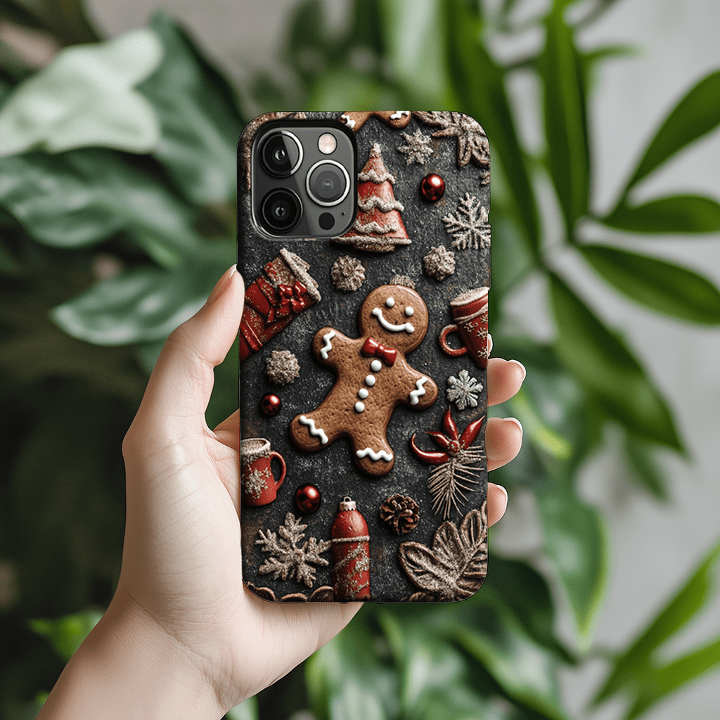 Gingerbread Story Phone Cases, Available in Multiple Styles, iPhone, Pixel, Samsung