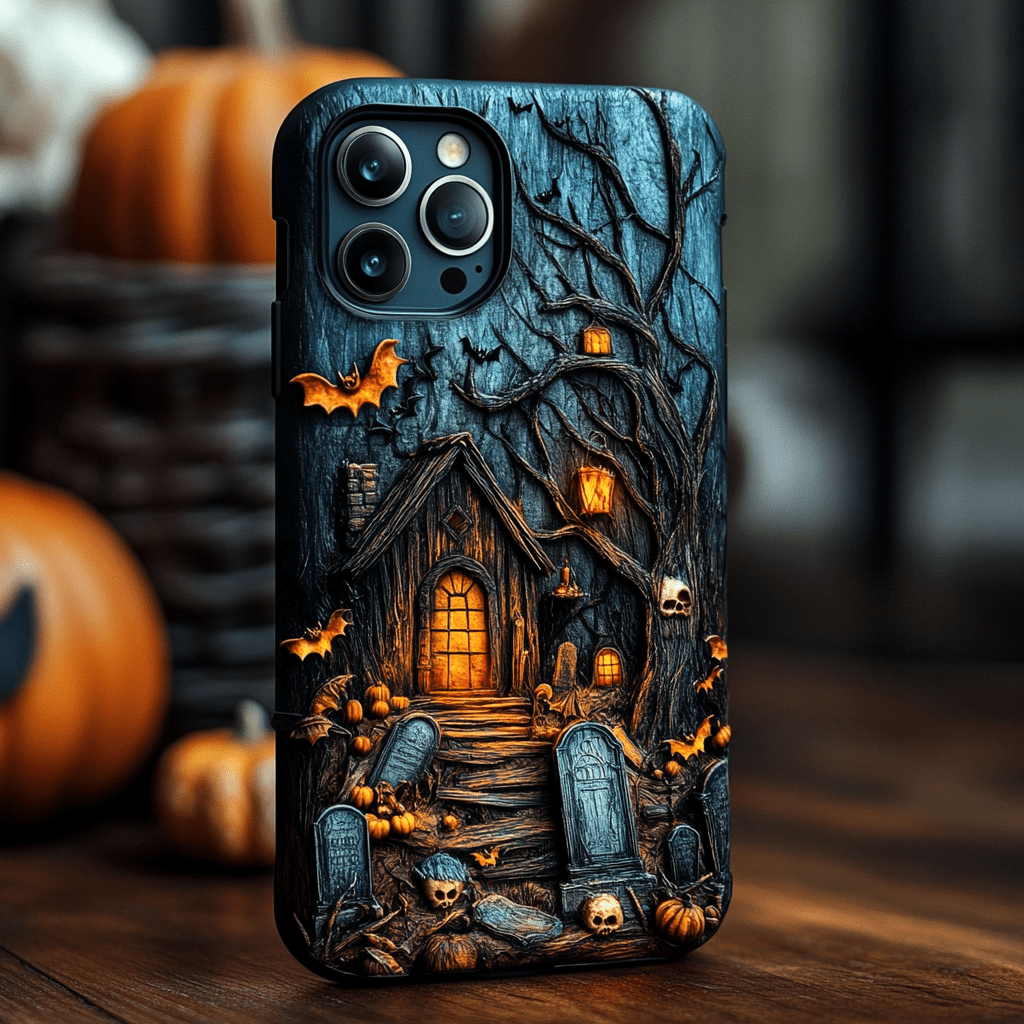 Halloween creative phone cases, multiple styles to choose from, iPhone, Pixel, Samsung