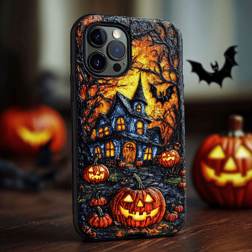 Halloween fun phone cases, multiple styles to choose from, iPhone, Pixel, Samsung