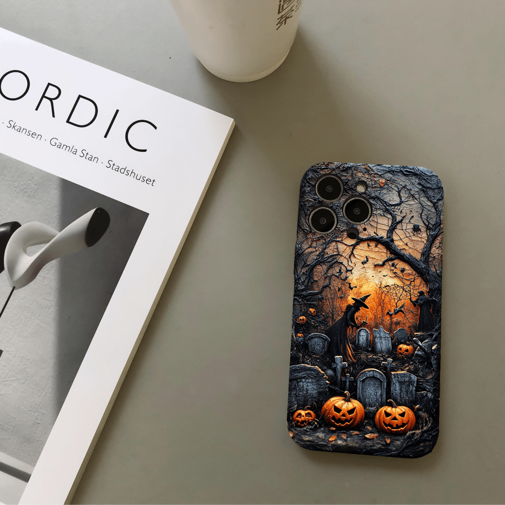 Halloween Shadowhunter Phone Cases, Multiple Styles Available, iPhone, Pixel, Samsung