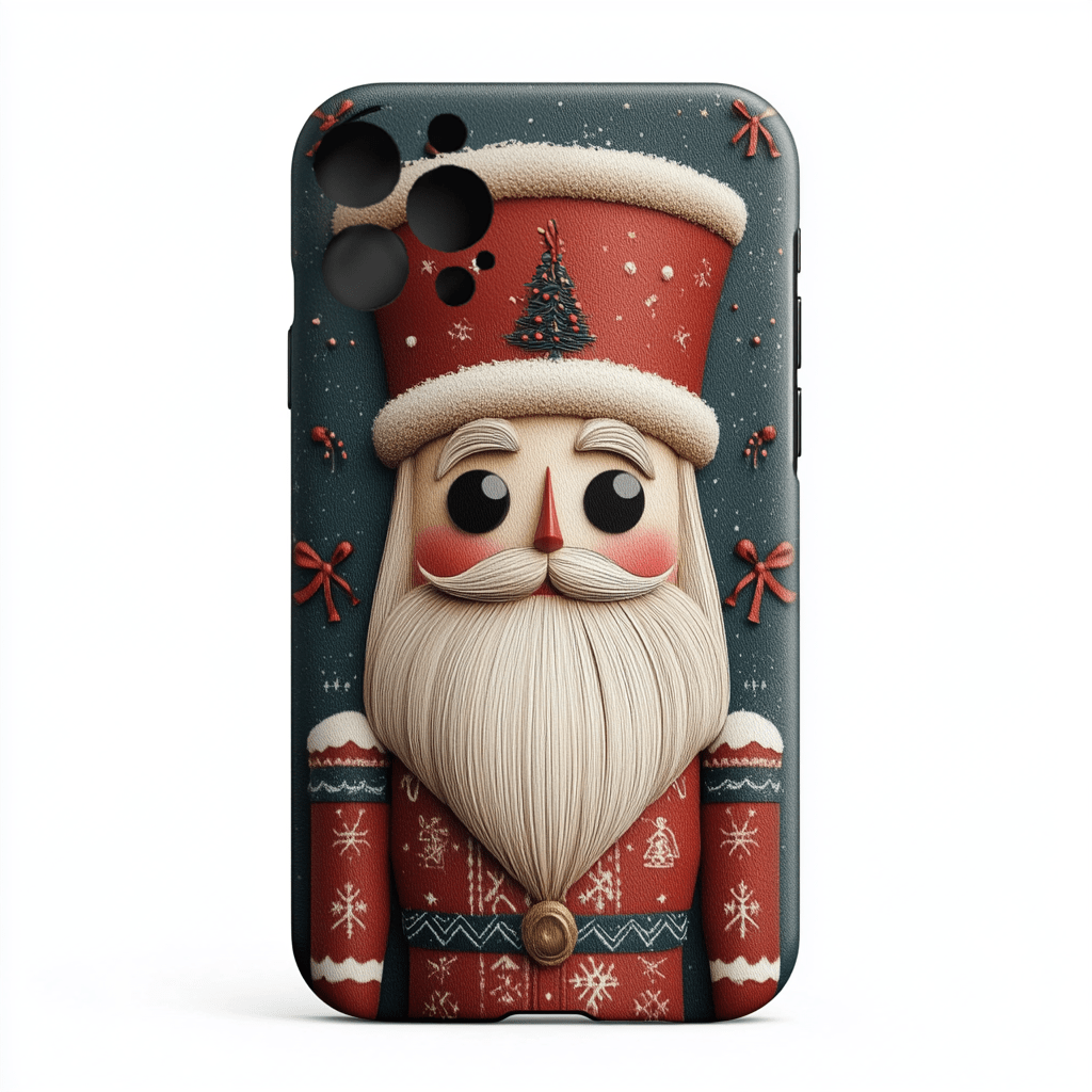 Happy Nutcracker Phone Cases, Available in Multiple Styles, iPhone, Pixel, Samsung