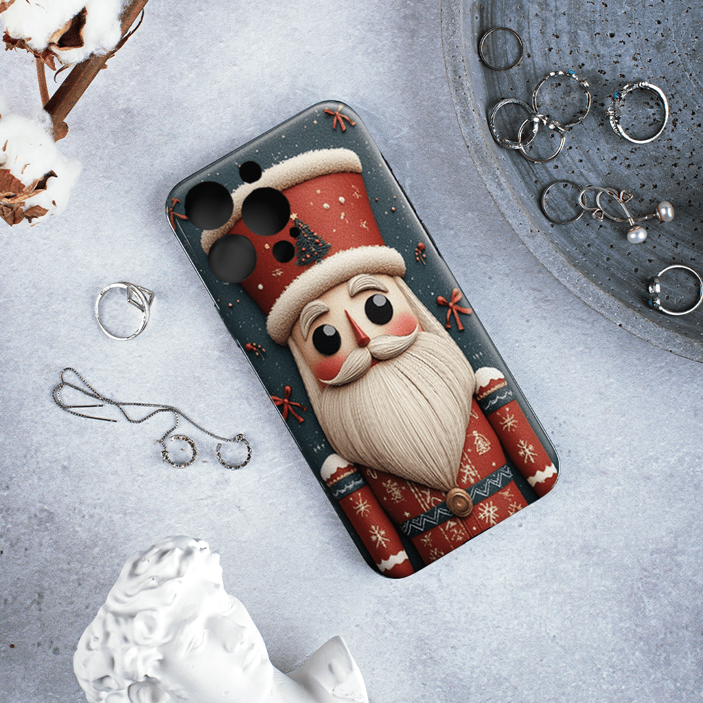 Happy Nutcracker Phone Cases, Available in Multiple Styles, iPhone, Pixel, Samsung