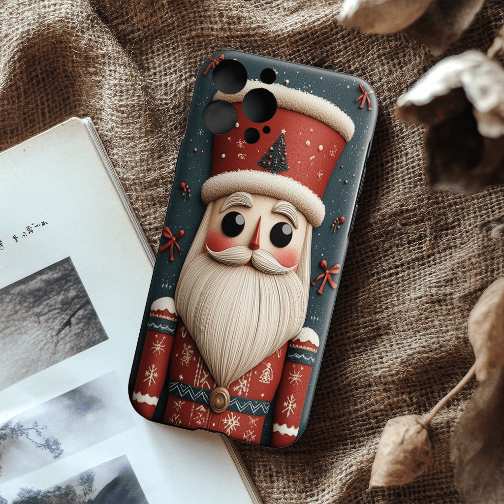 Happy Nutcracker Phone Cases, Available in Multiple Styles, iPhone, Pixel, Samsung