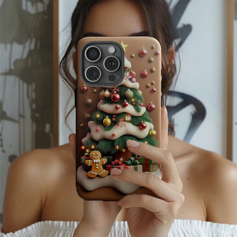 Holiday phone case,A Festive Combination, iPhone, Pixel, Samsung