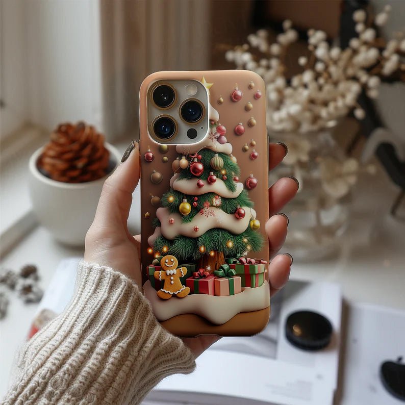 Holiday phone case,A Festive Combination, iPhone, Pixel, Samsung