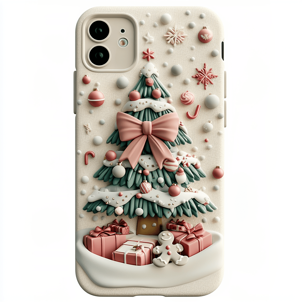 Holiday phone case,A Festive Combination, iPhone, Pixel, Samsung