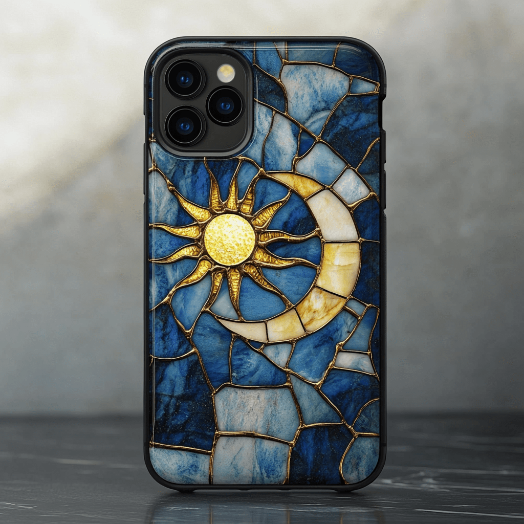 Moon and Sun Phone Cases, Multiple Styles Available, iPhone, Pixel, Samsung