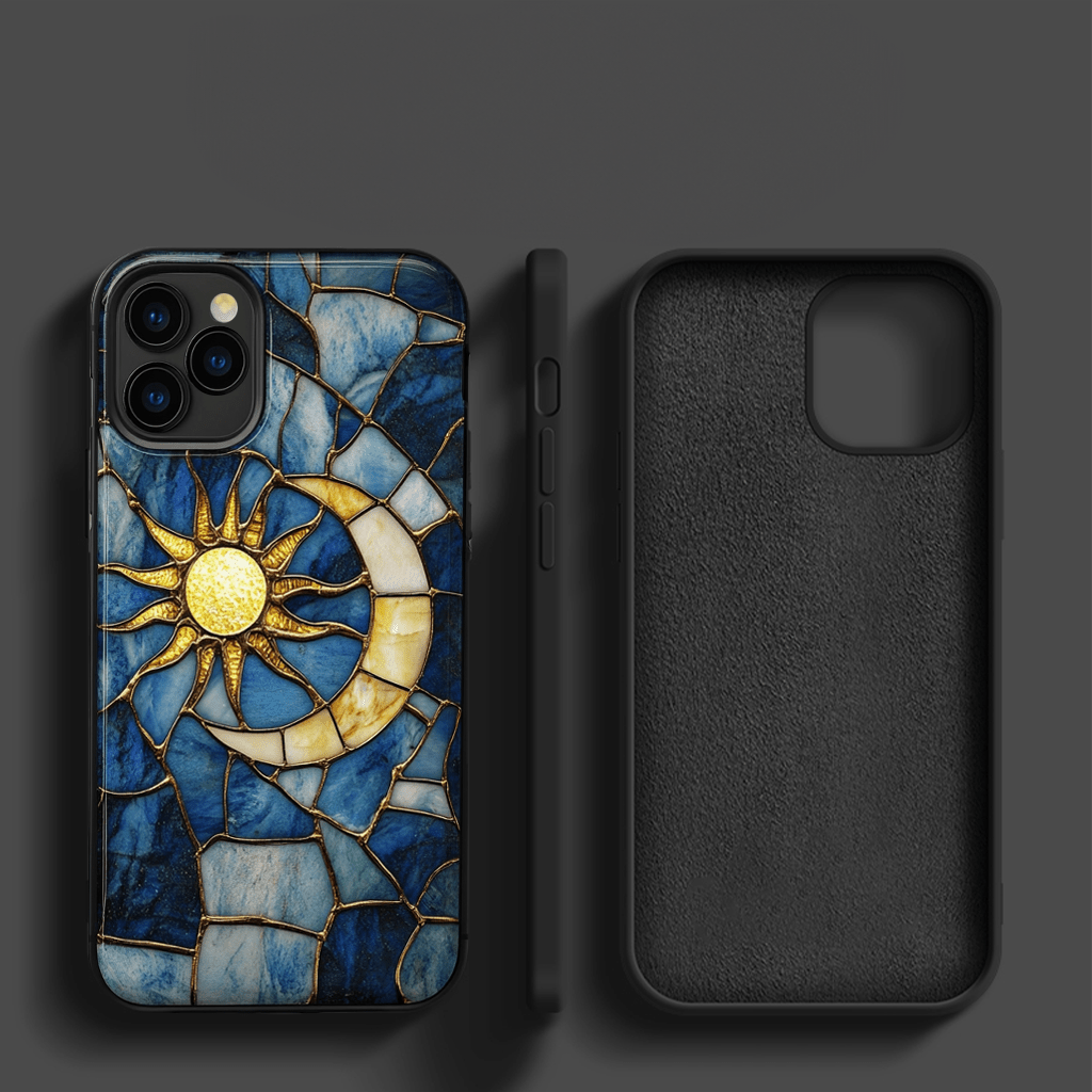 Moon and Sun Phone Cases, Multiple Styles Available, iPhone, Pixel, Samsung