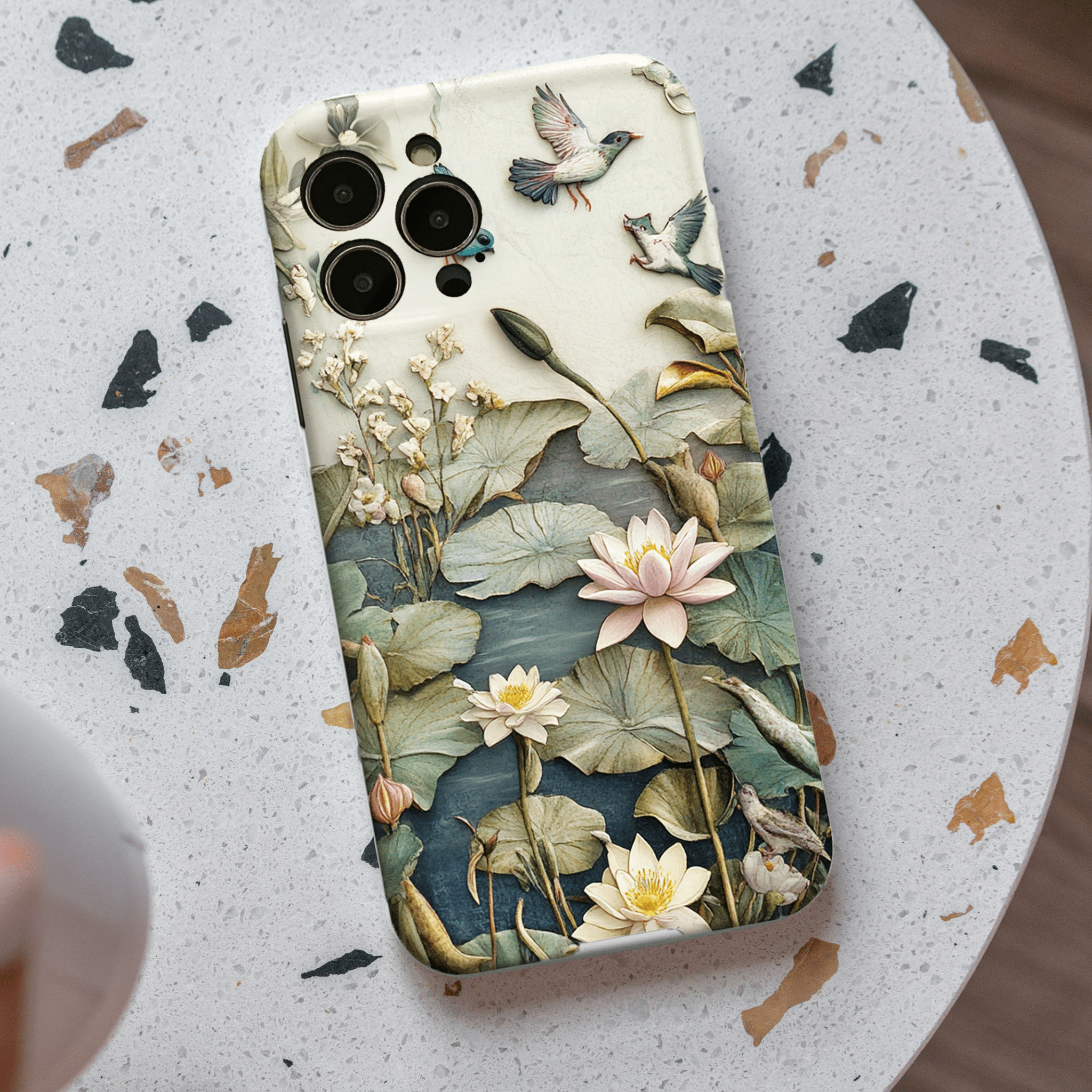 Nature-inspired phone cases in a variety of styles for iPhone, Pixel, and Samsung