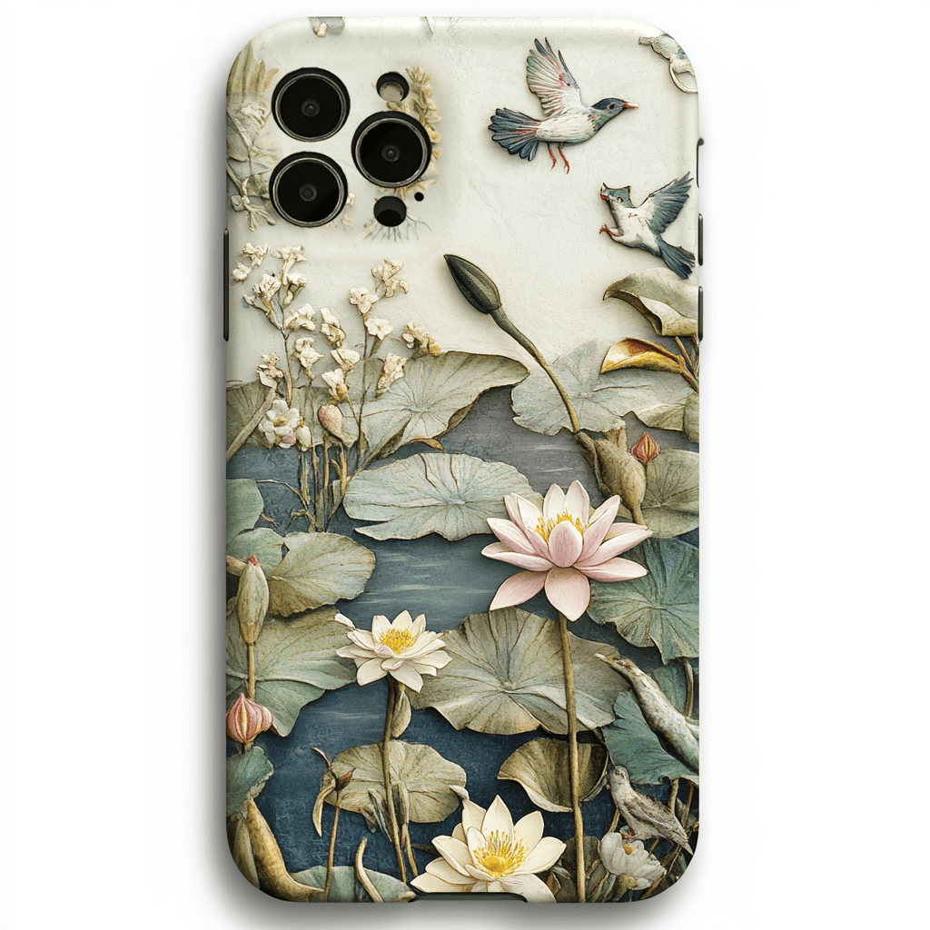 Nature-inspired phone cases in a variety of styles for iPhone, Pixel, and Samsung