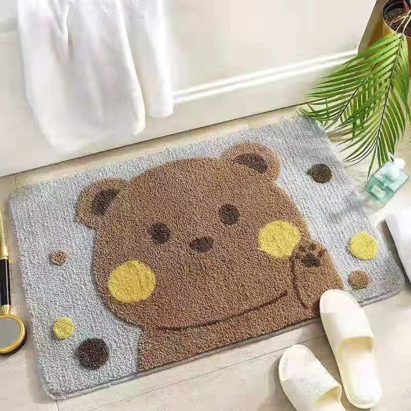 ✨ Non-Slip Absorbent Bath Mat - Multiple Designs, Easy to Clean, Make Every Day a Lucky Day! 🚀🌟