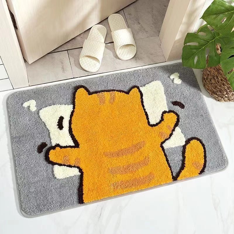 ✨ Non-Slip Absorbent Bath Mat - Multiple Designs, Easy to Clean, Make Every Day a Lucky Day! 🚀🌟