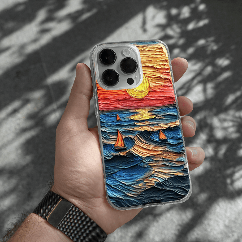 Oil painting style mobile phone cases, various styles available, iPhone, Pixel, Samsung