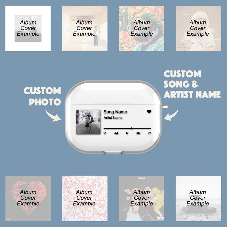 Personalized Airpods full range of earphone cases