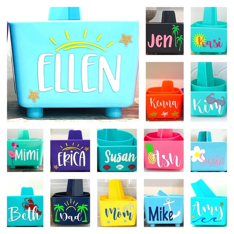 🌞 Personalized Beach Tumbler - Customize with Your Images and Fonts for a Unique Summer Style! 🌊