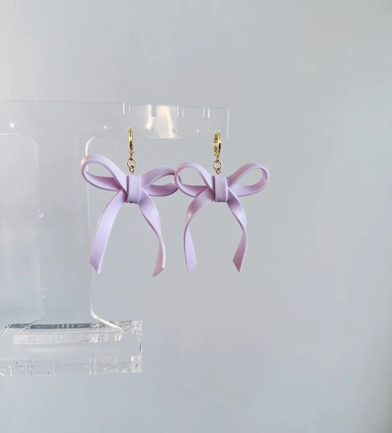 Personalized Bow Earrings Great Gift for Girls Women🎀