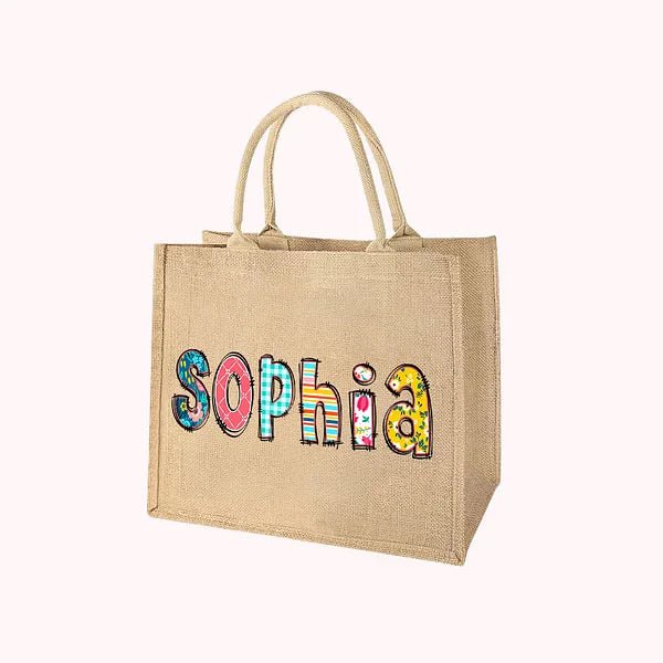 ✨ Personalized Name Print Bag - Custom Style, Fashionable and Practical! 👜