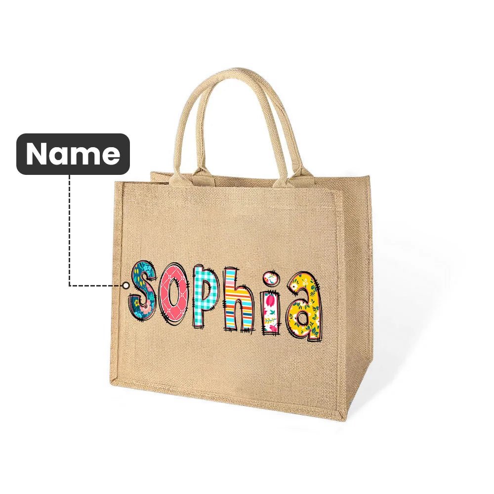 ✨ Personalized Name Print Bag - Custom Style, Fashionable and Practical! 👜