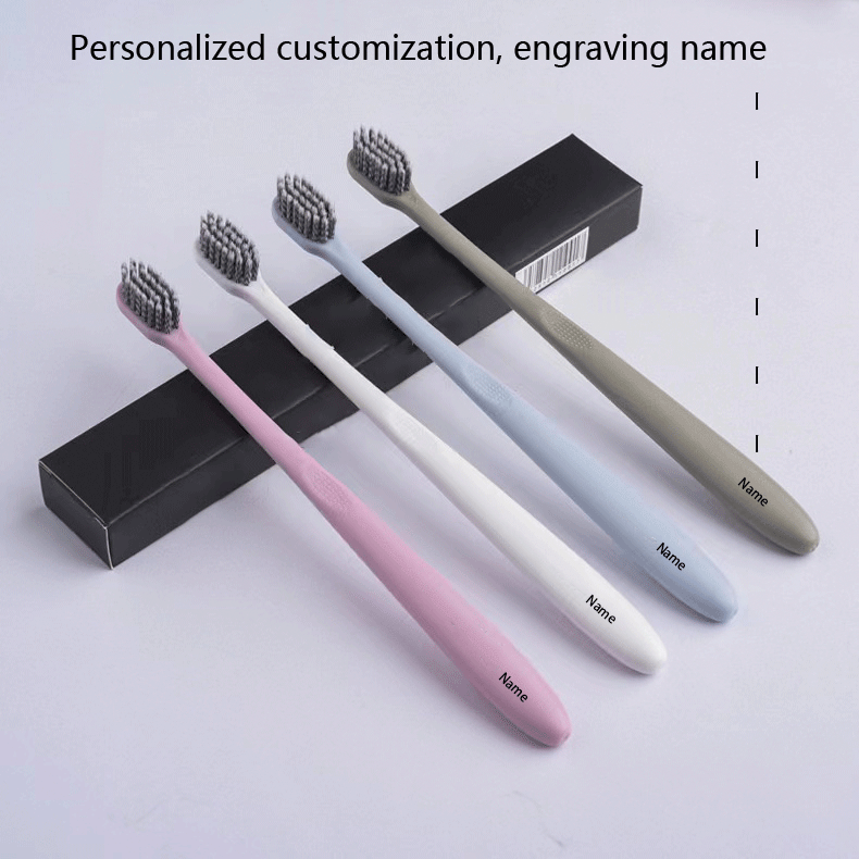 ✨ Personalized Toothbrush - Six Colors Available, Engrave Your Name for a Unique Style! 🪥