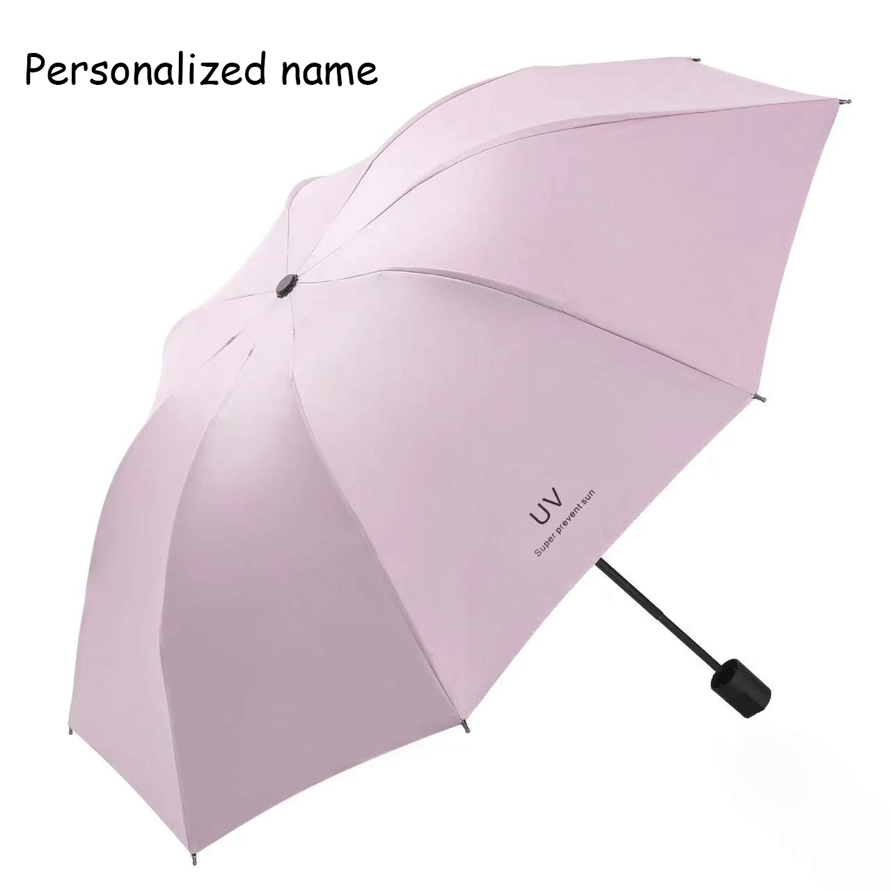 Personalized UV Protection Umbrella - High-Efficiency Sun Protection, Engrave Your Name, Stylish and Practical! ☂️