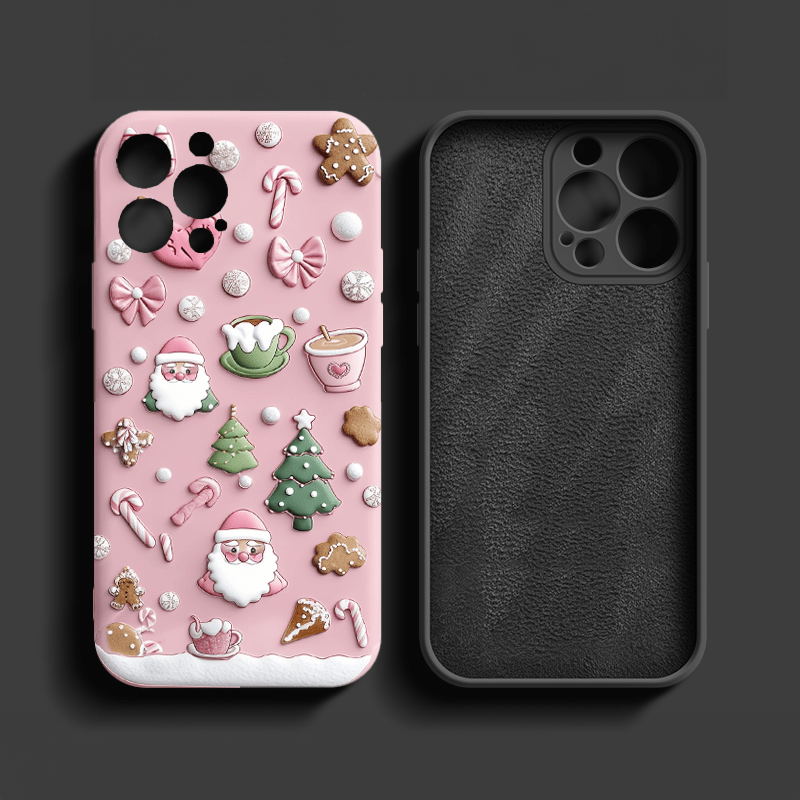 pink christmas wonder Phone Cases, Available in Multiple Styles, iPhone, Pixel, Samsung