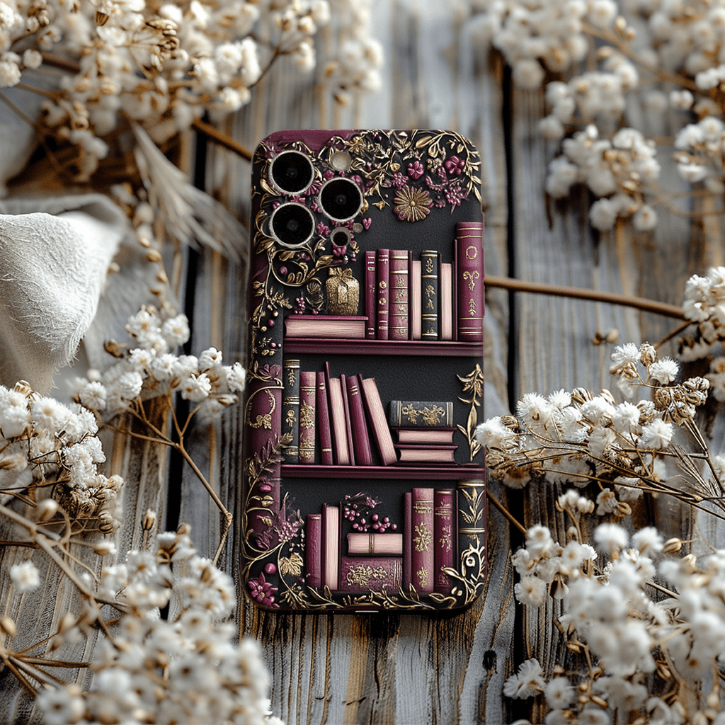 Reading Time phone case, multiple options, iPhone, Pixel, Samsung