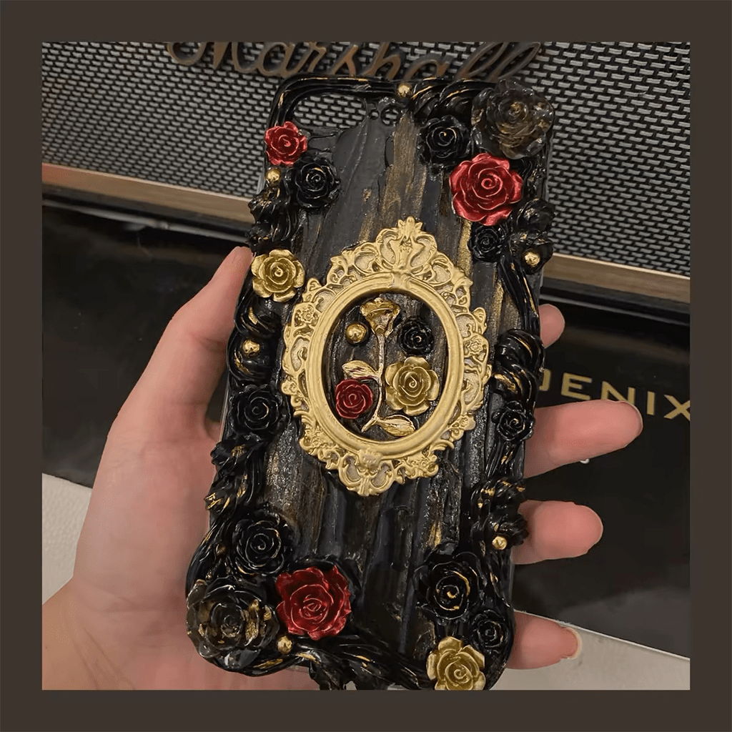 Retro luxury baroque phone case, multiple styles available, iPhone, Pixel, Samsung