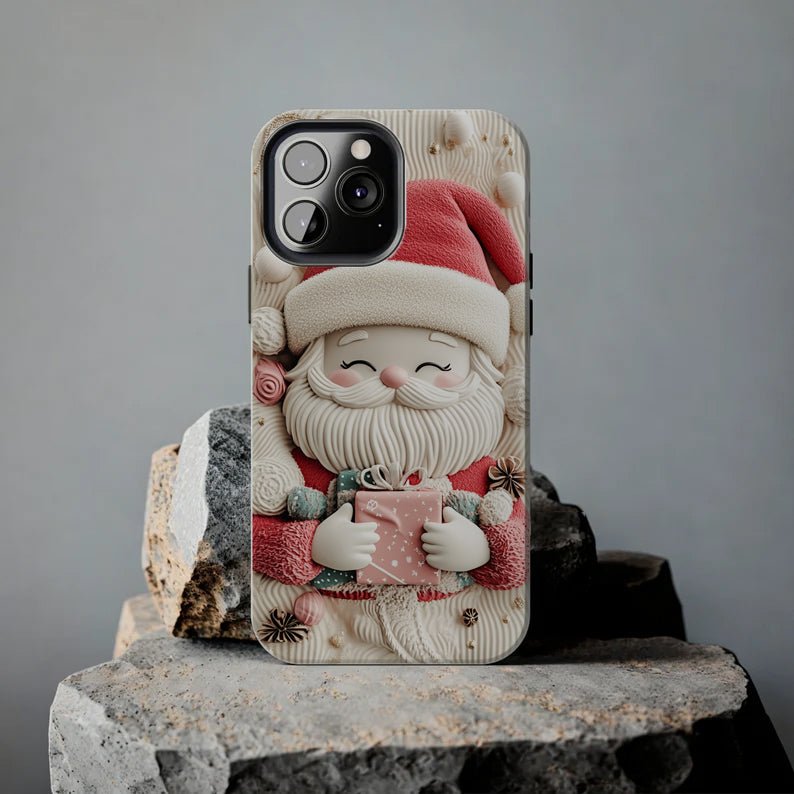 Santa Claus Phone Cases, Available in Multiple Styles, iPhone, Pixel, Samsung