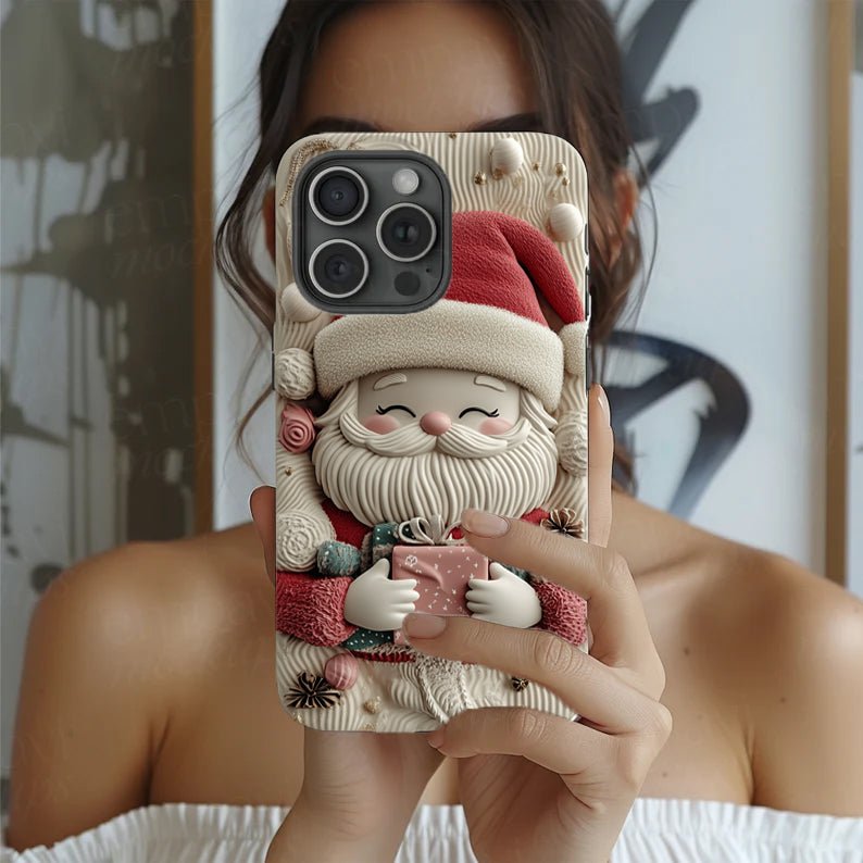 Santa Claus Phone Cases, Available in Multiple Styles, iPhone, Pixel, Samsung